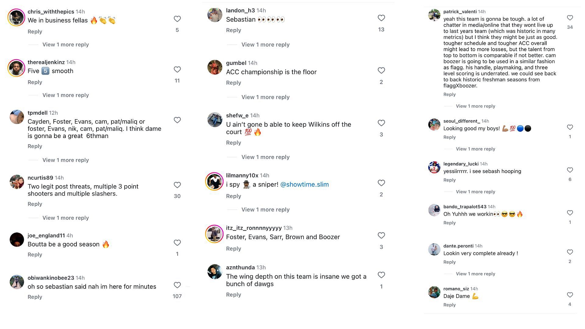 The Blue Devils' 4v4 Bump featuring Cameron Boozer, Dame Sarr & others has Duke fans excited - Image source: Instagram/@dukembb